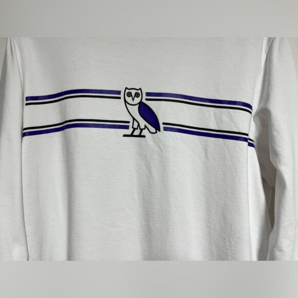 OVO Long Sleeve Shirt – Medium – White – Made in Canada - Picture 5 of 9